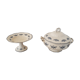Compotier and saucer Badonviller model Richelieu