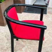 Fauteuil Rouge et noir