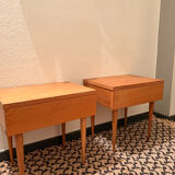 Pair of bedside tables, 1960s