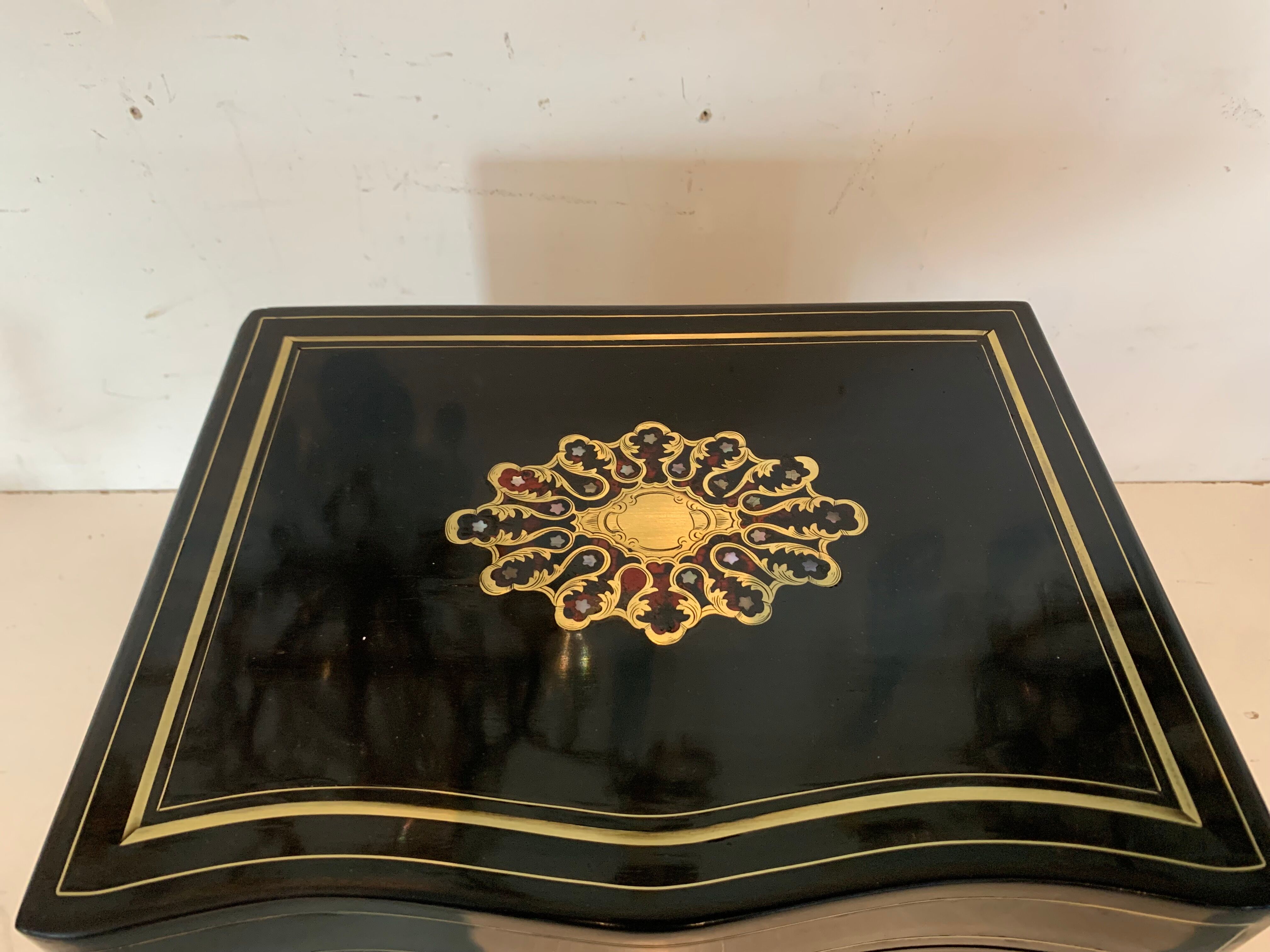 Napoléon III box marquetry xix century