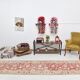 Tapis ancien 60s persan runner, 82x376cm