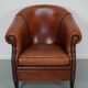 Vintage Dutch Cognac Colored Leather Club Chair