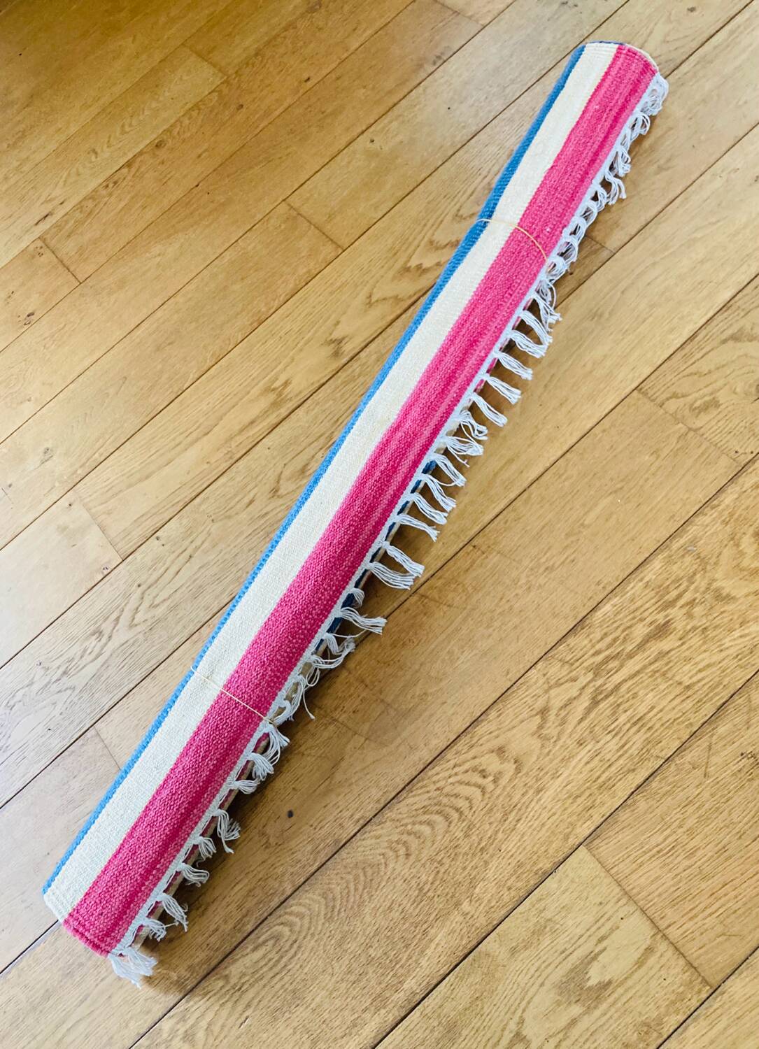 Kelim Collection cotton rug made in India, 20th century