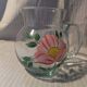 Decorative jug with floral pattern