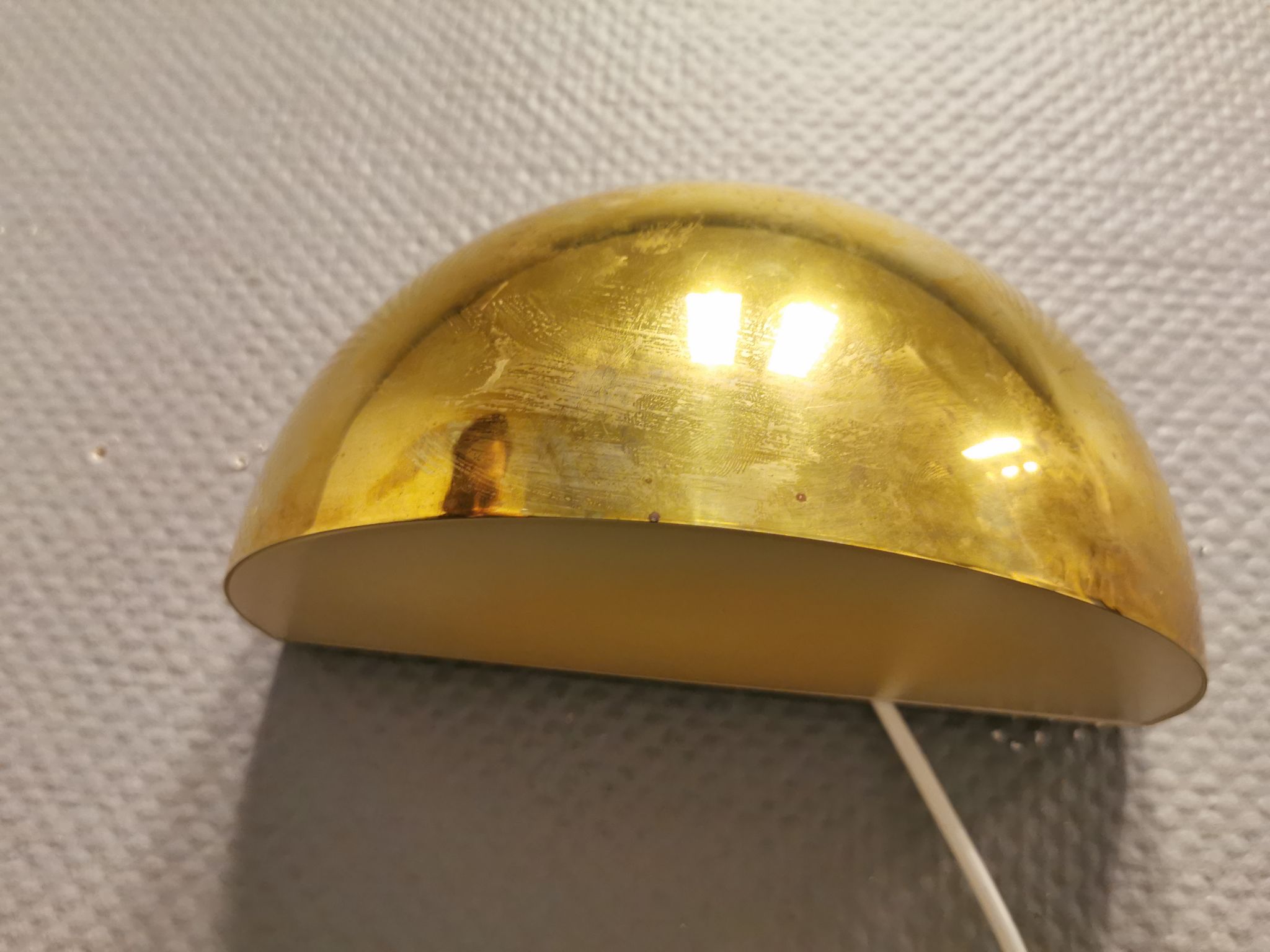 Pair of wall lamps designed by torsten thorup & claus bonderup, model quarto for focus denmark.