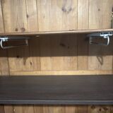 Armoire ancienne en merisier, style Louis Philippe, 2 portes