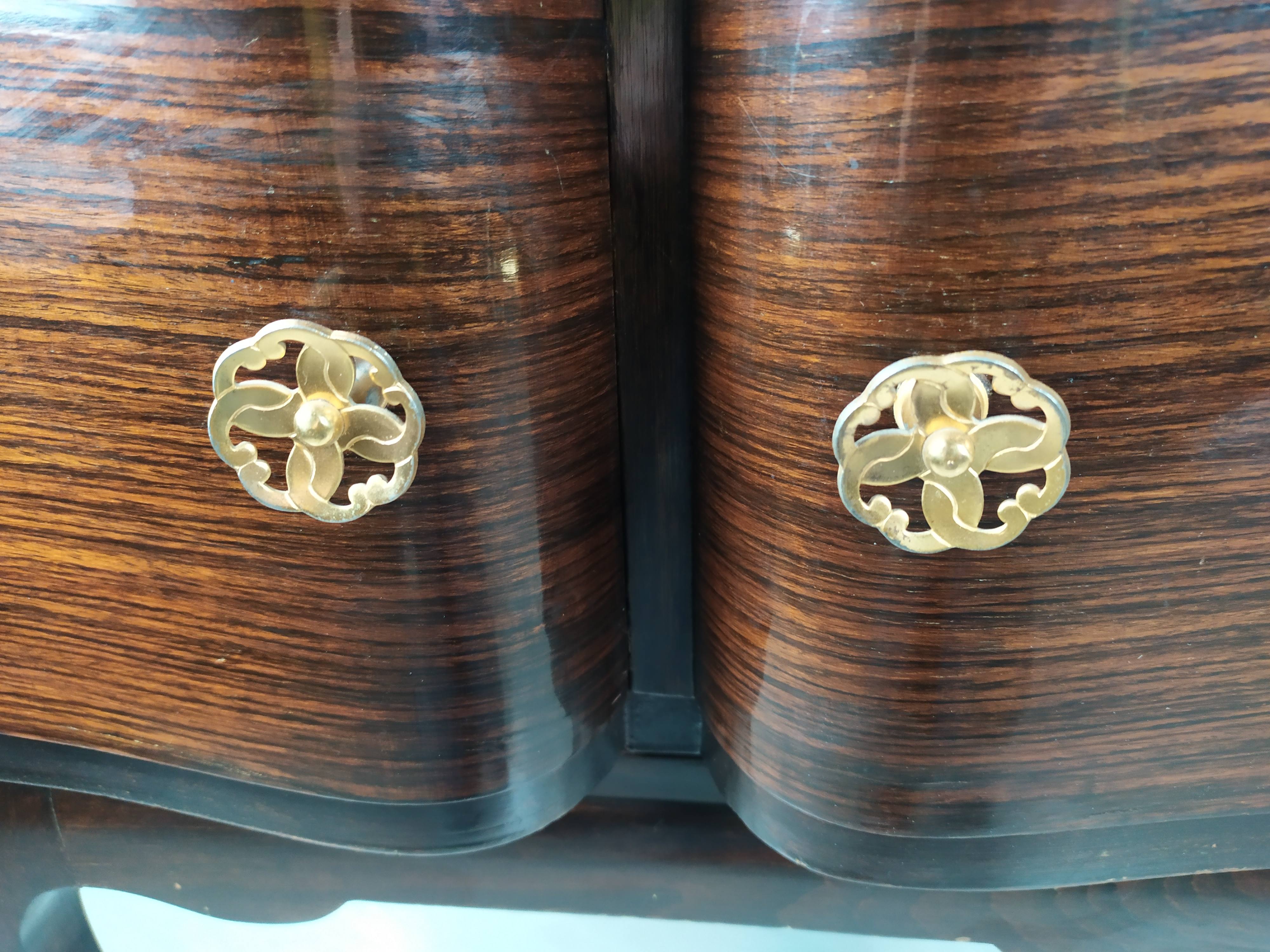 Pair of vintage bedsides