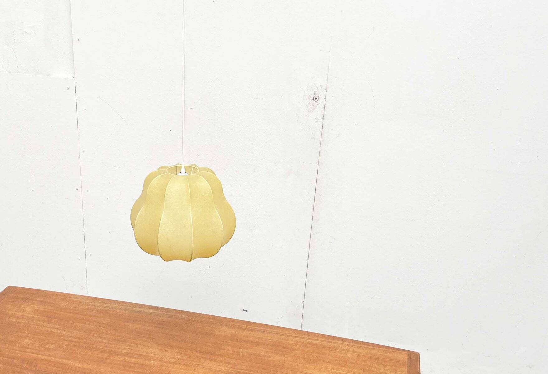 Suspension Cocoon Mid-Century Modern by Friedel Wauer for Goldkant Leuchten, 1960s