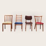 4 chaises mid century