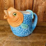 Zoomorphic fish jug.