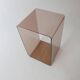 Vintage side table plexiglass 1970s design by Michel Dumas