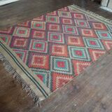 Handmade Indian Kilim 226x164cm