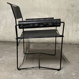 1980 armchair in perforated metal
