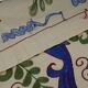 Hand-knotted rug, vintage Turkish rug 44x96 cm