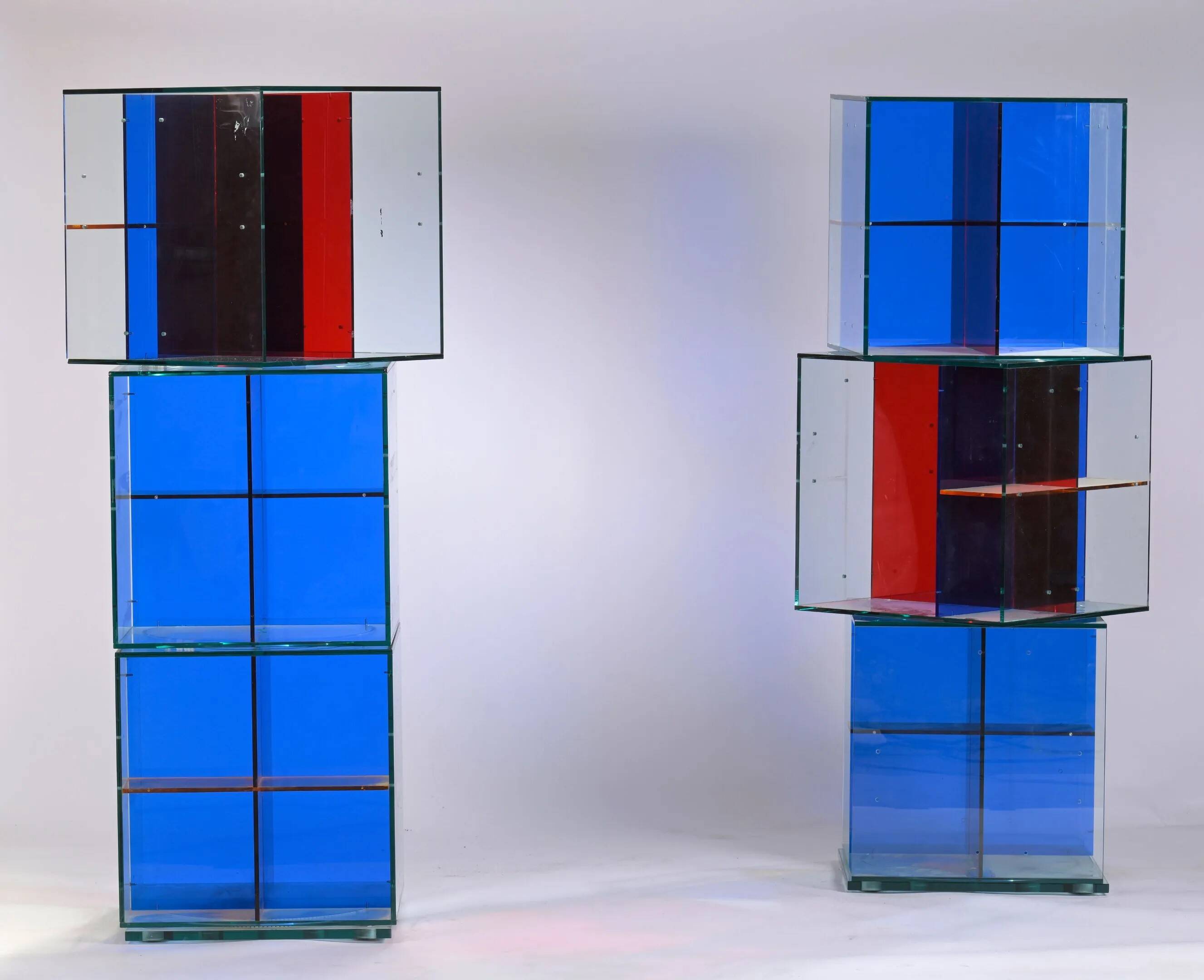 Rotating libraries by Jean Nouvel for Zeritalia, 1999