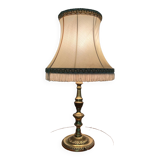 Lampe de chevet pied bronze