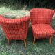 Vintage 1960s Cocktail Armchairs
