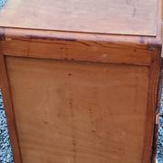 Vintage chest of drawers from the 50s with compass feet and 3 drawers