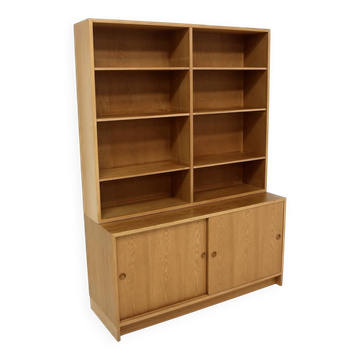 Bibliothèque scandinave en chêne "öresund", Børge Mogensen, Suède, 1960