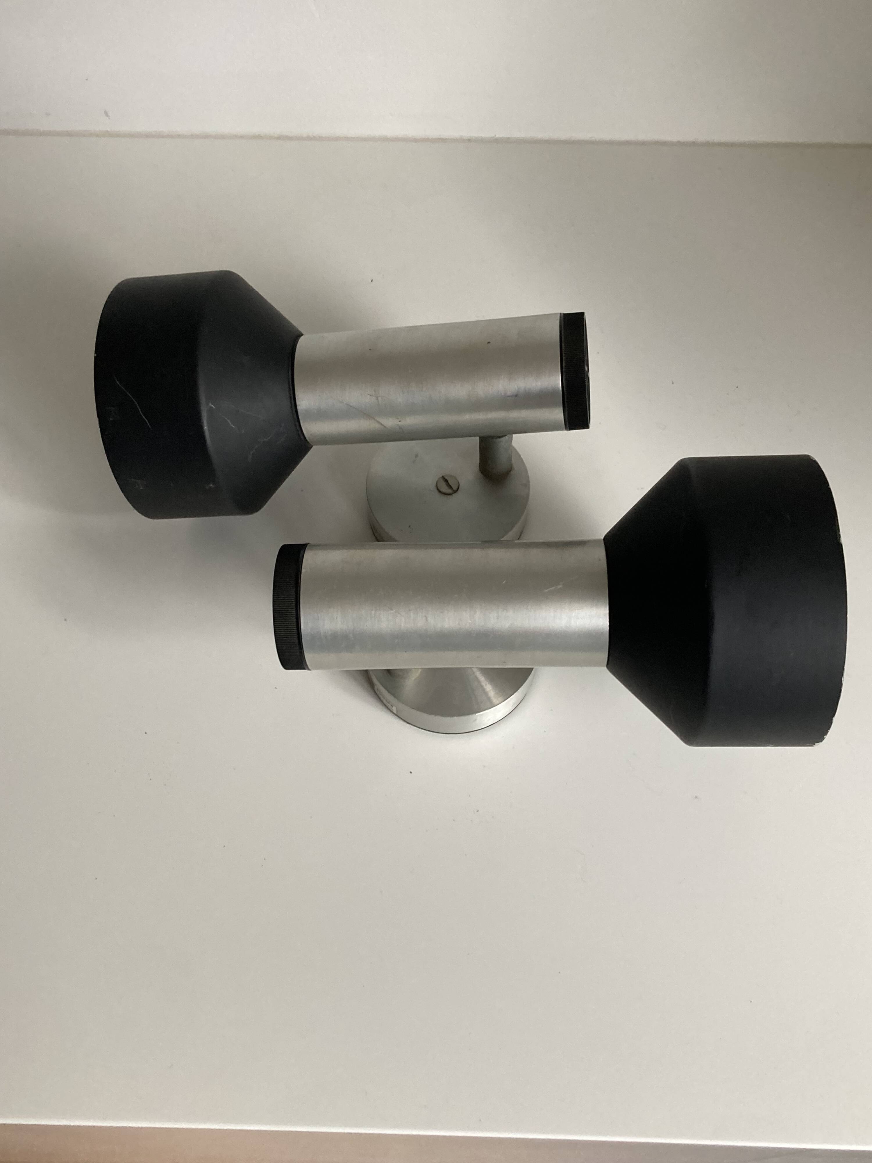 Lot of 2 vintage philips spotlights from the 70s