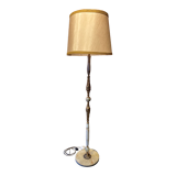 Floor lamp brass and marble