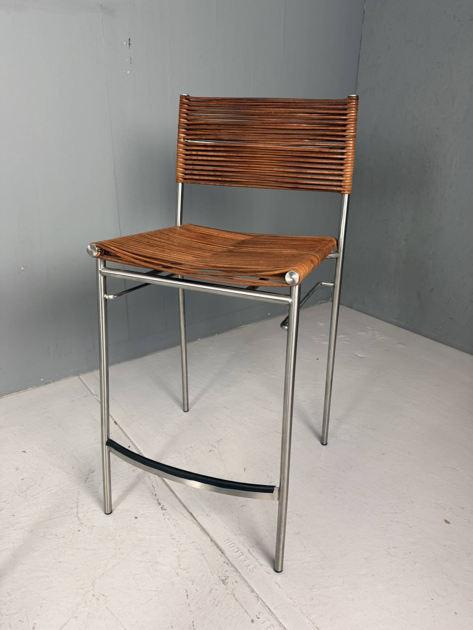 Ensemble de quatre tabourets de bar "Miss B", Tito Agnoli, Italie, 1997