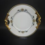 Service à dessert en porcelaine de Limoges Bernardaud avec plat et 12 assiettes