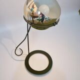 Eyeball lamp on base