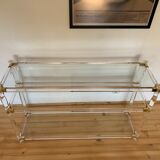 Lucite console Orsenigo 1970s