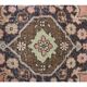Vintage Turkish Oushak Handmade Wool Cotton Orange Runner Rug 92x378