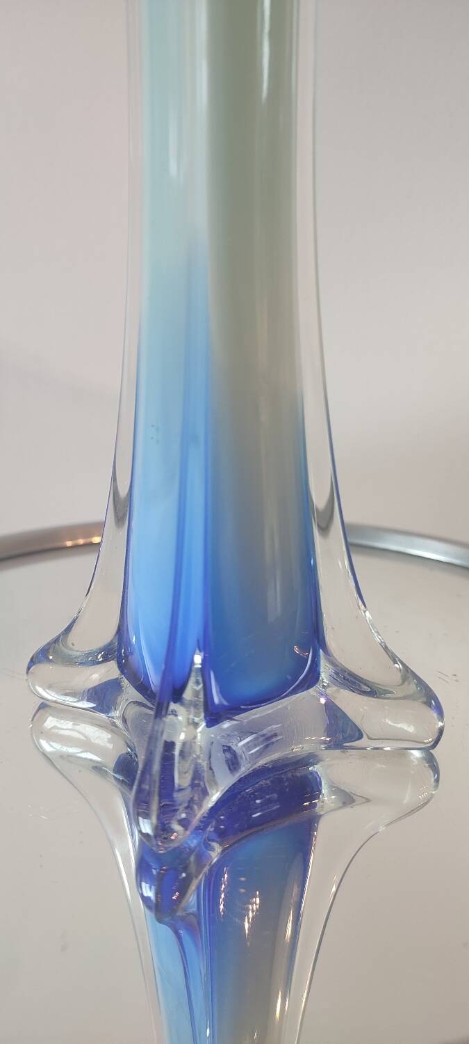 "Clothed" Soliflore Vase Italian Blown Glass.