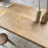 Oak farm table 2m