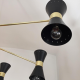 Chandelier in the style of the Italian creations of the 50s