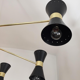 Chandelier in the style of the Italian creations of the 50s