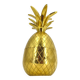 Vintage brass pineapple ice bucket, 1970s