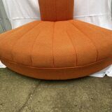 Sofa orange angle sofa Model 9000 by Tito Agnoli for Arflex