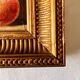 Still Life with Peaches and Black Grapes