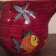 Ceramic wine pitcher Ars Artigiana Deruta