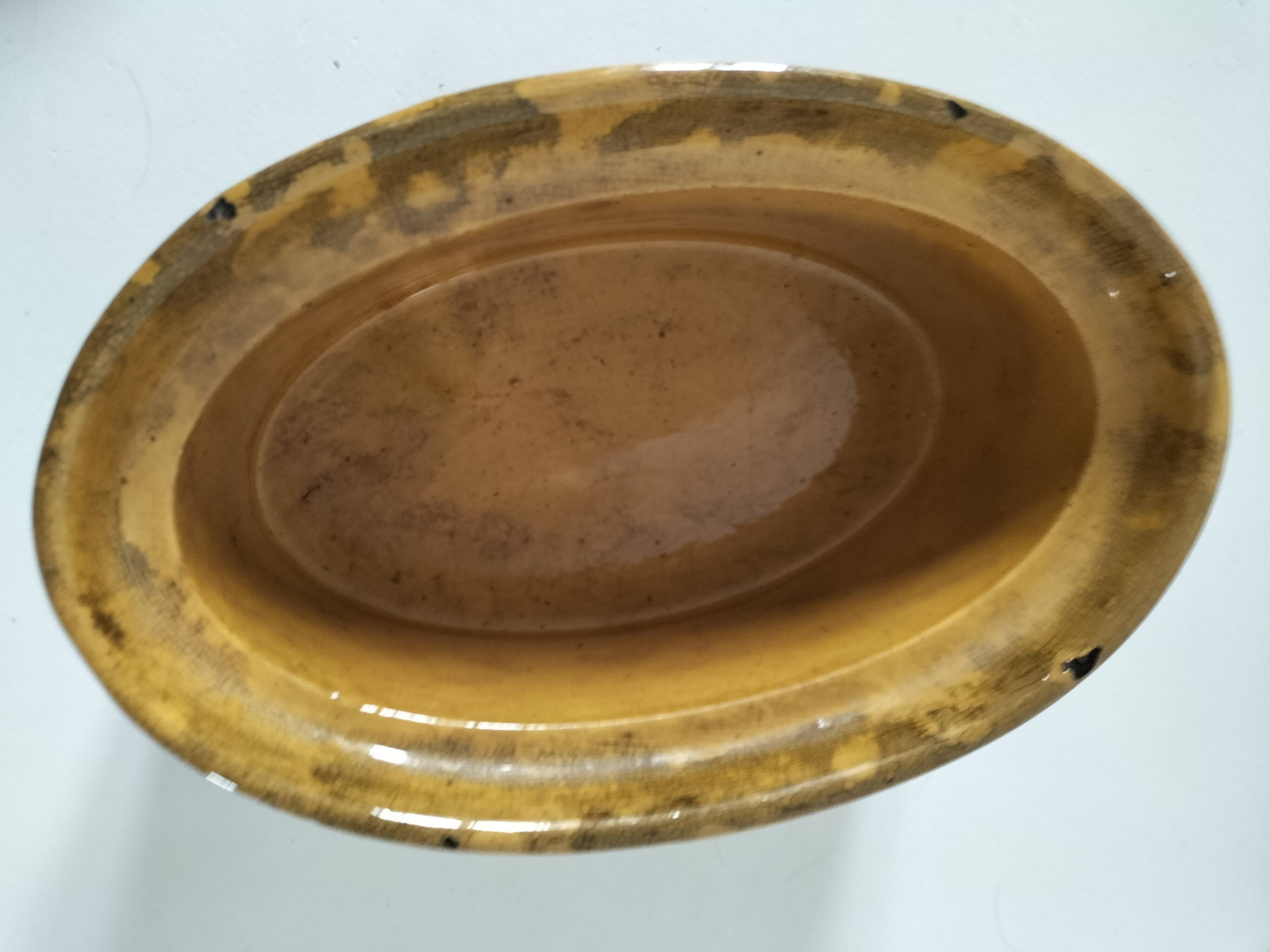 Vintage terrine in glazed earthenware La Bourguignonne n°6