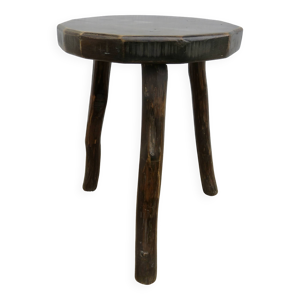 tabouret brutaliste en