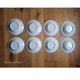 8 assiettes creuses vintage