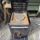 Godin enameled cast iron stove for coal and wood
