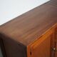 large vintage french oak haberdashery cabinet or shop counter, 1950s
