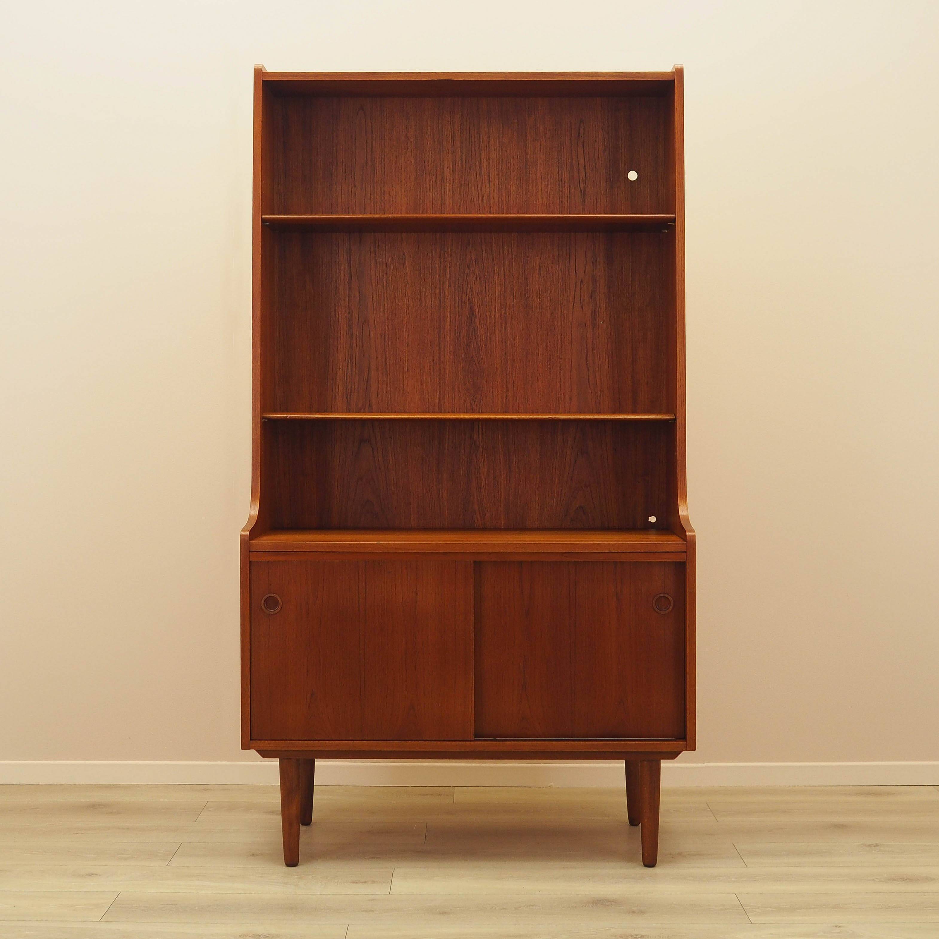 Teak bookcase, Danish design, 1970s, designer: Johannes Sorth