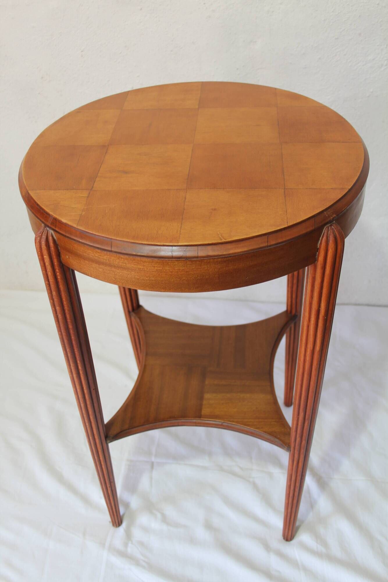 Art Deco Gueridon in Cherry Wood