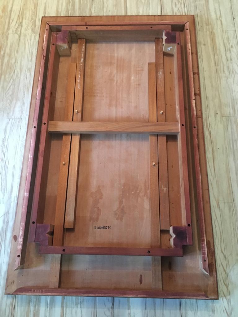 Vintage mahogany dining table