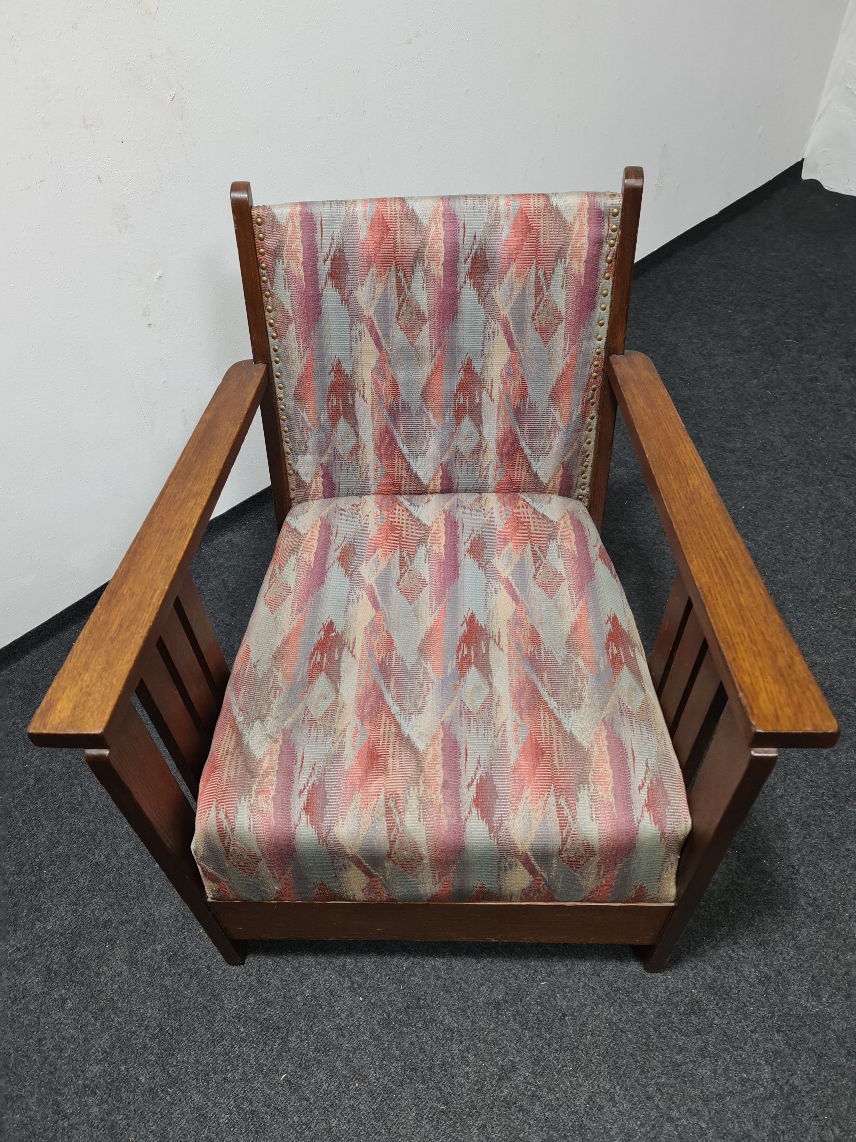 Vintage Art Deco style arm chair
