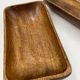 Duo of wooden aperitif dishes