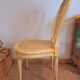 Chaise de style Louis XVI jaune provençale