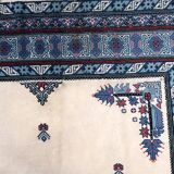 Tapis berbère tunisien vintage en laine fait main – 199 x 252 cm - 1C1035